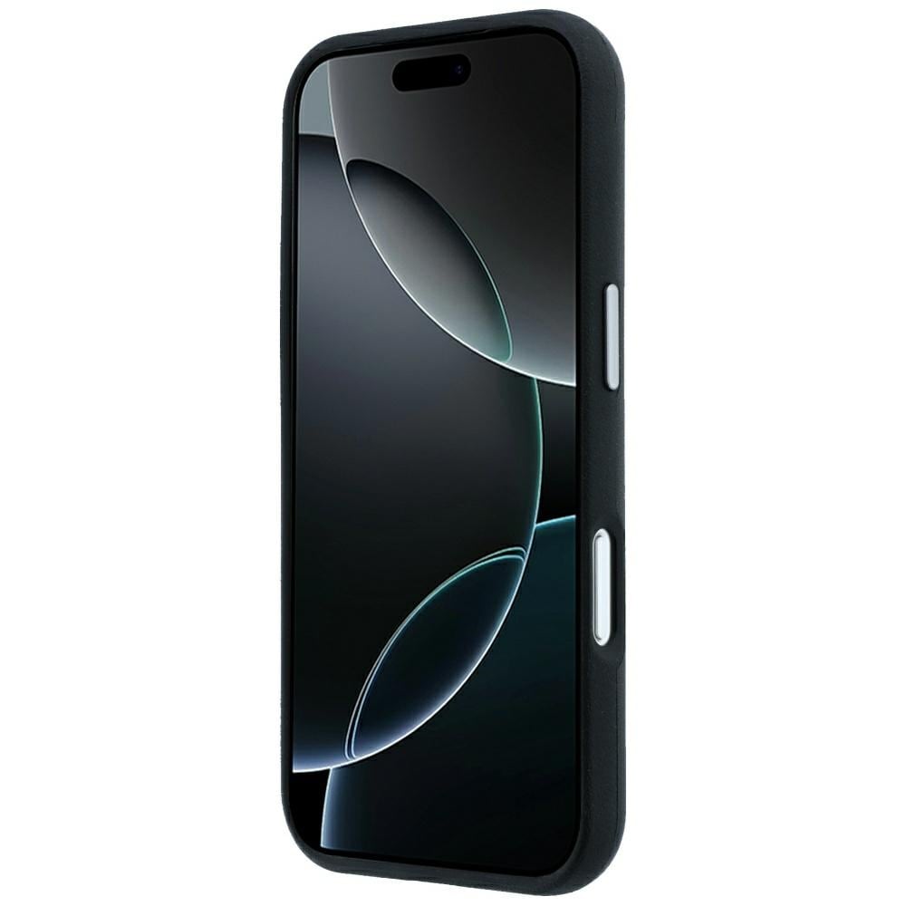 Mercedes skinnetui (delvis omslag) Iconic Line med MagSafe til iPhone 18/17 Pro Max – svart