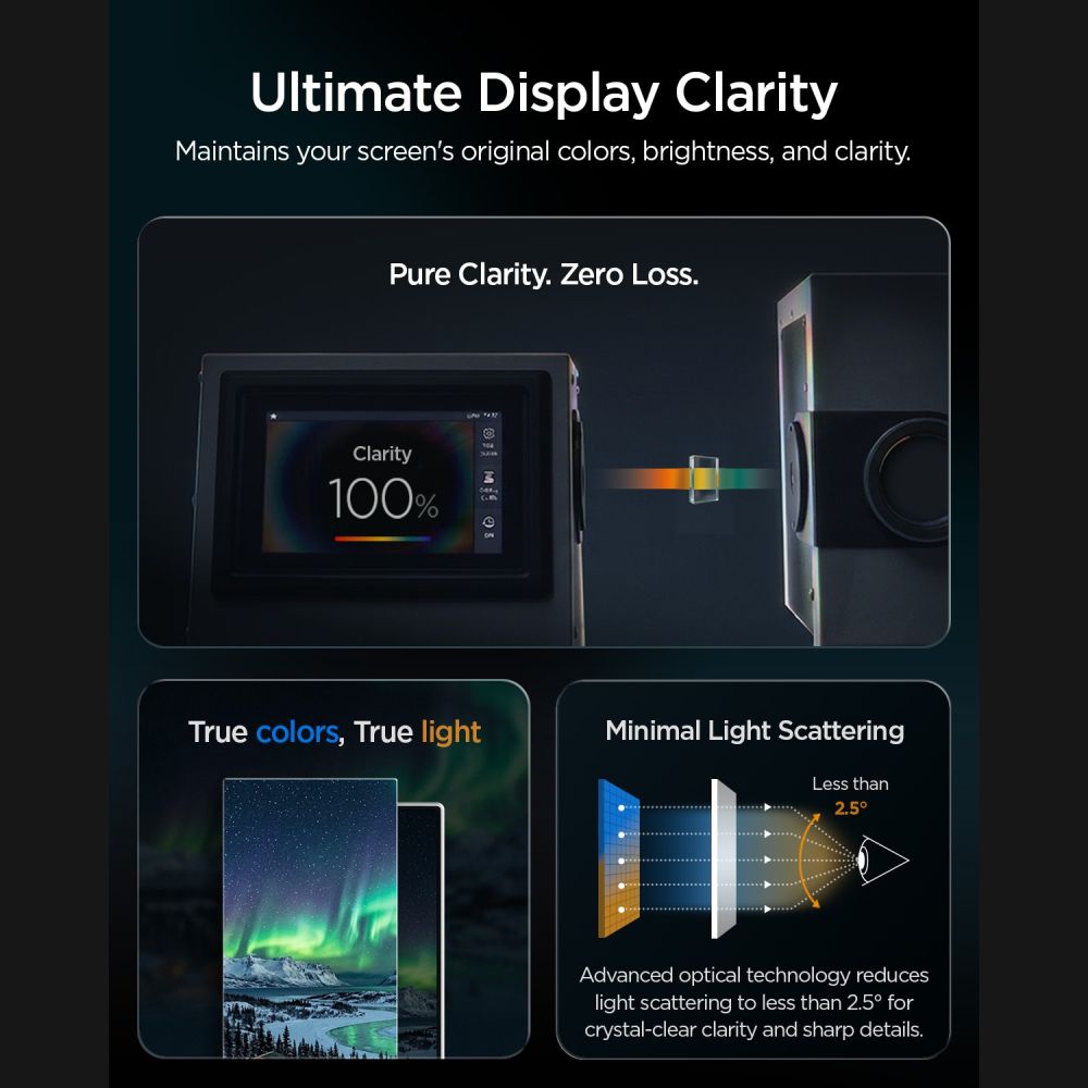 Spigen Glas.tR EZ Fit Pro HD Privacy – 2-pakk med herdet glass til Samsung Galaxy Z Fold 7/8 Ultra