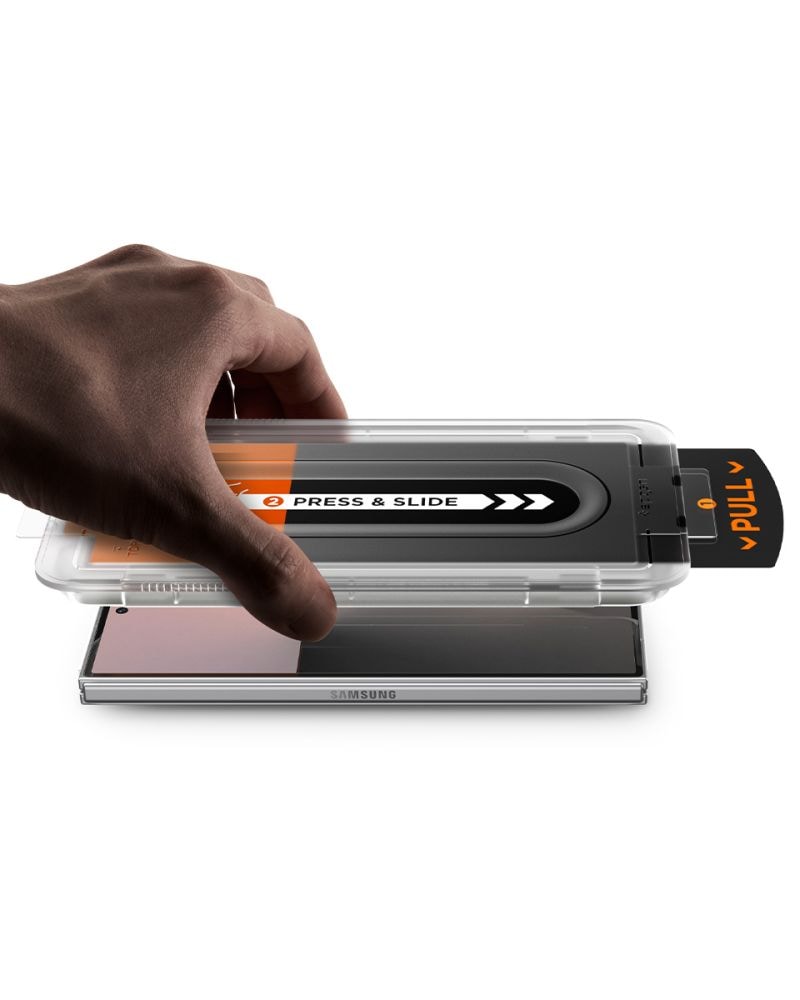 Spigen Glas.tR EZ Fit Pro HD Privacy – 2-pakk med herdet glass til Samsung Galaxy Z Fold 7/8 Ultra