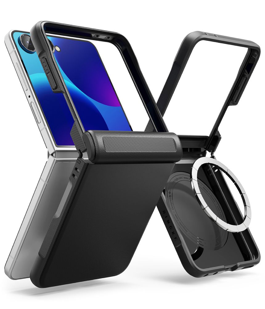 Ringke Onyx Flap Magsafe-etui til Samsung Galaxy Z Flip 8 – svart