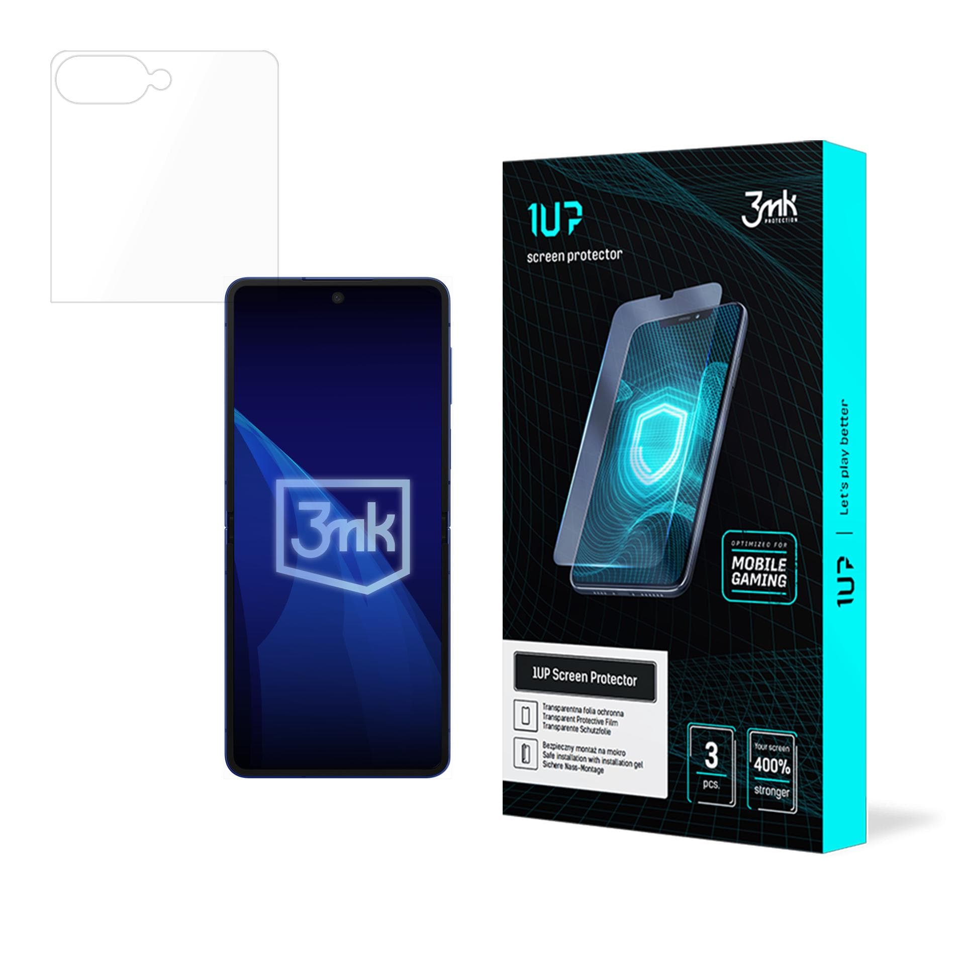 Spillfolie 3mk 1UP til Samsung Galaxy Z Flip 8