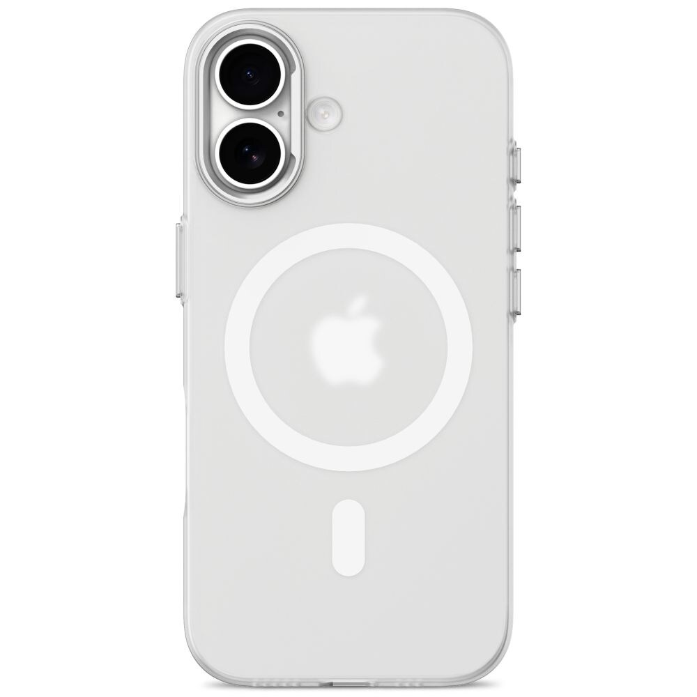 Tech-Protect MagZero MagSafe-etui til iPhone 17 – matt hvit