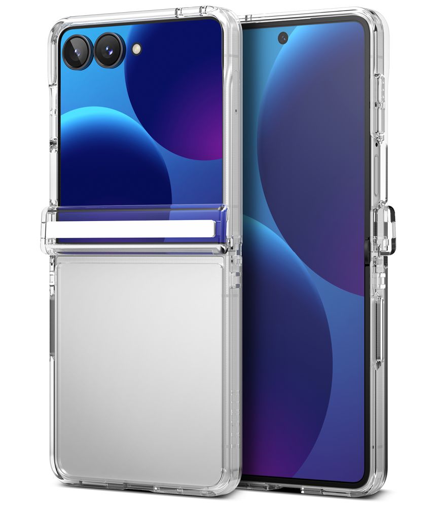Ringke Fusion Flap-etui til Samsung Galaxy Z Flip 8 – gjennomsiktig