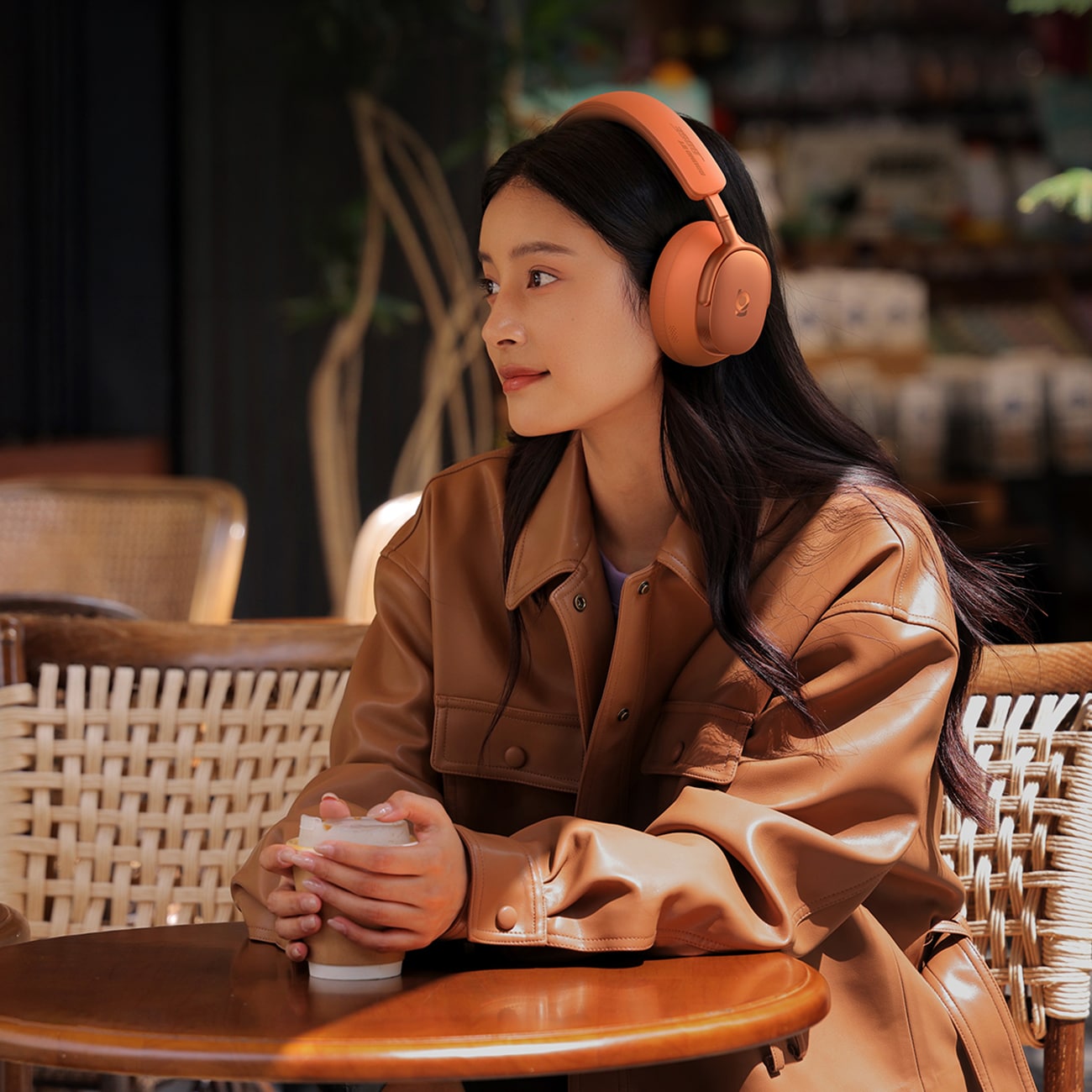 Baseus Inspire XH1 Sound by Bose – trådløse hodetelefoner m/ ANC og Dolby Audio, Starry Heat