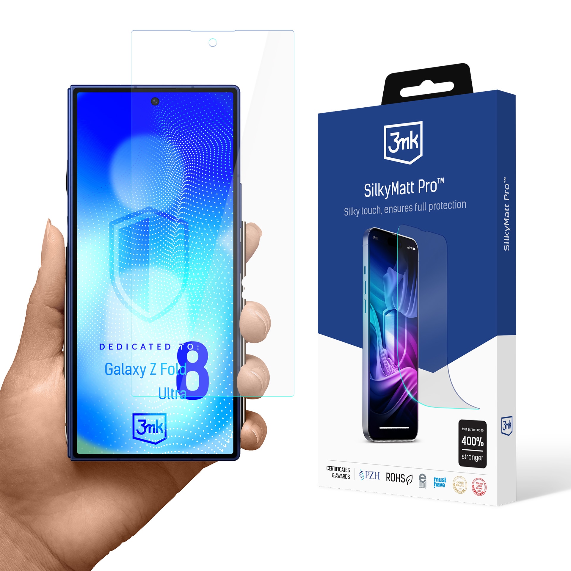 3mk Silky Matt Pro matt film til Samsung Galaxy Z Fold 8 Ultra