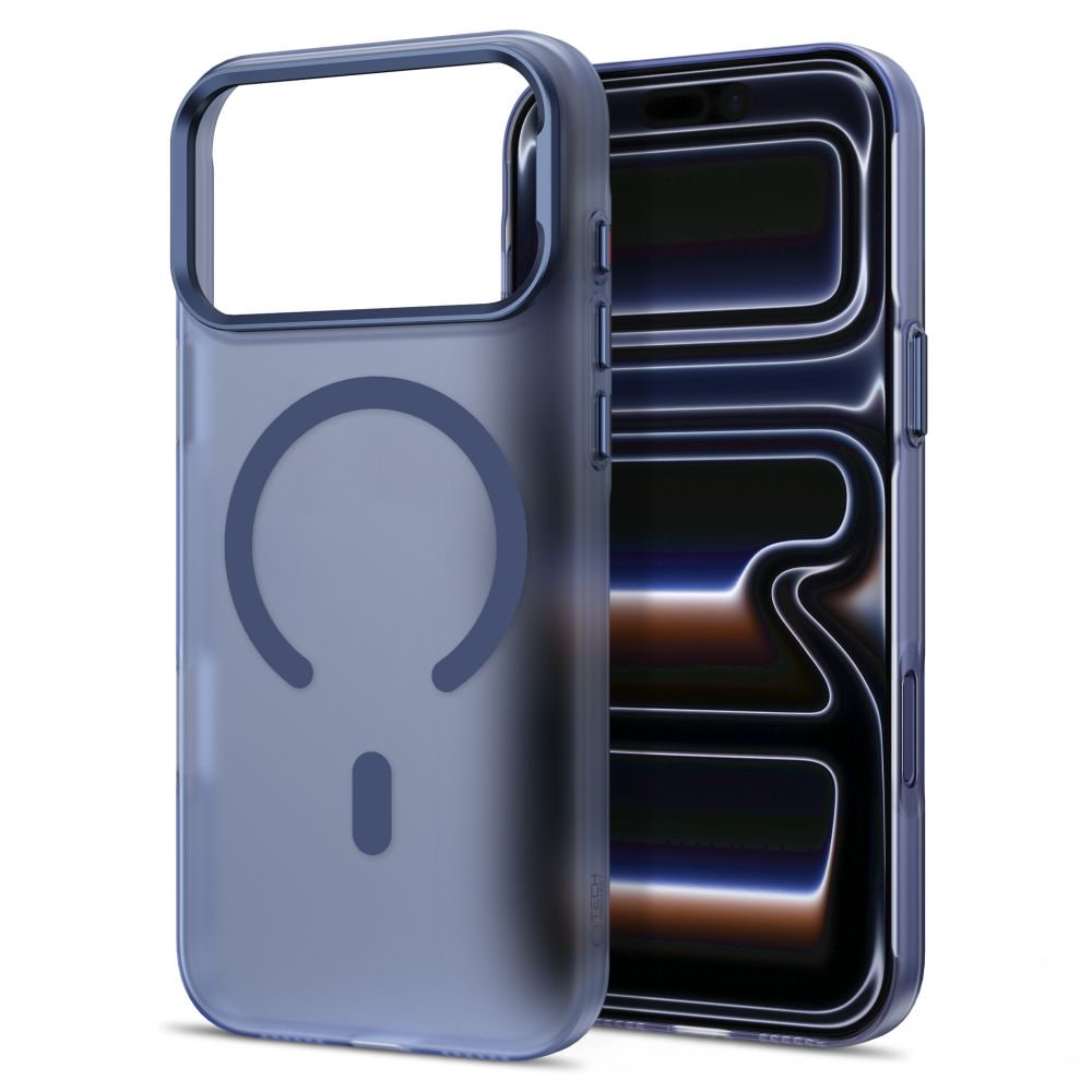 Tech-Protect MagZero MagSafe-etui til iPhone 17 Pro Max / 18 Pro Max – matt marineblå