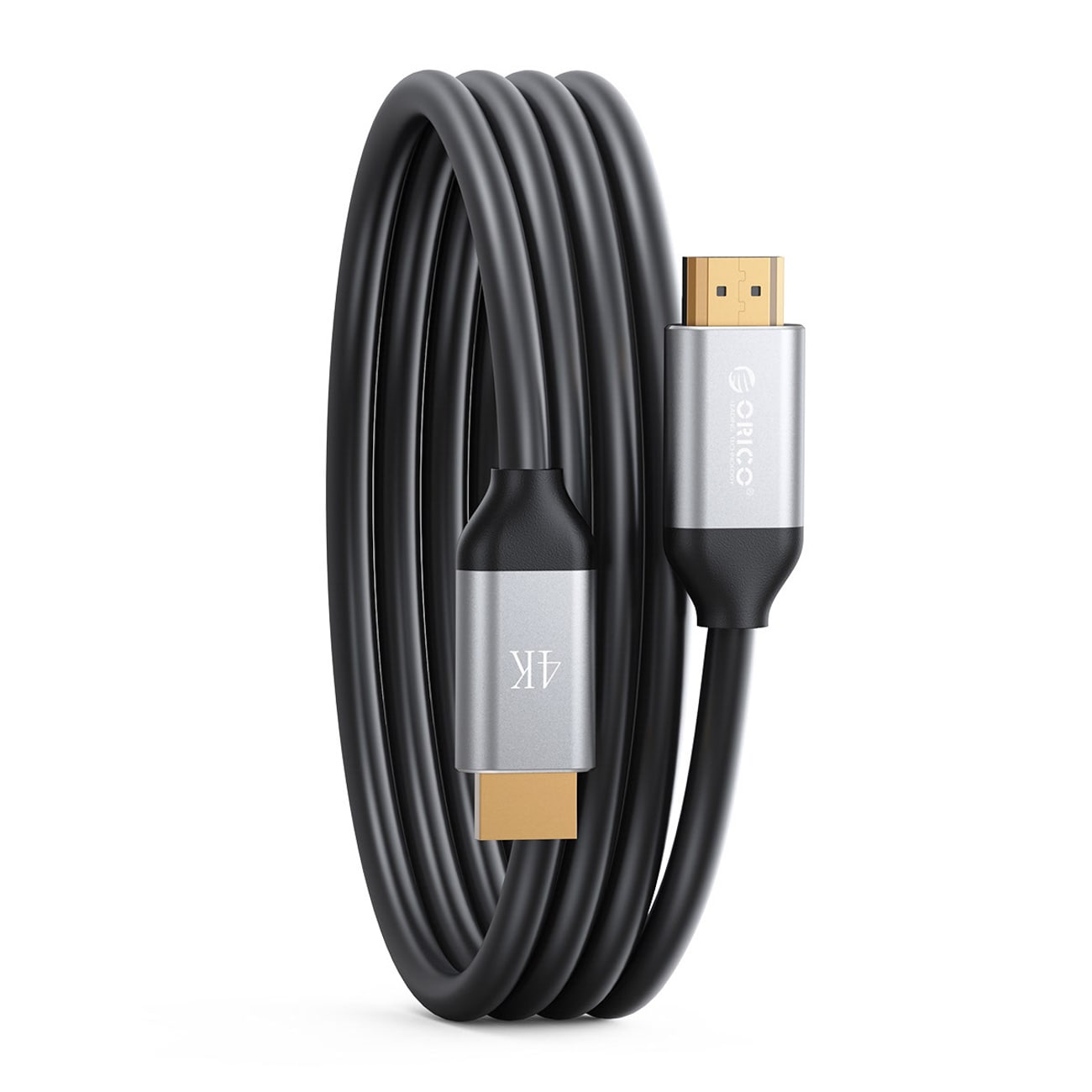 Orico H4Y1 HDMI 2.0 4K 60 Hz HDMI-kabel 0,5 m – svart