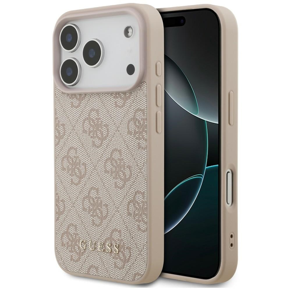 Guess 4G Classic-etui til iPhone 17 Pro / 18 Pro – rosa