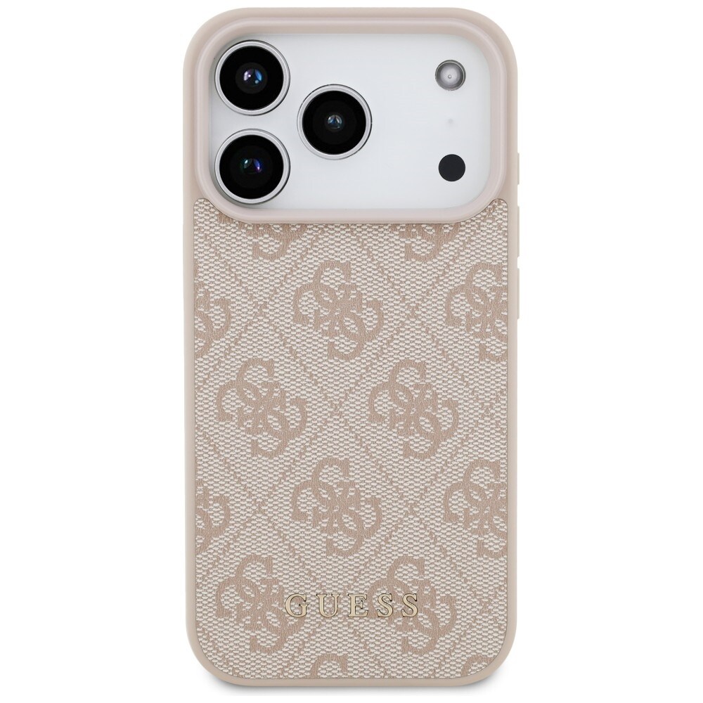 Guess 4G Classic-etui til iPhone 17 Pro / 18 Pro – rosa
