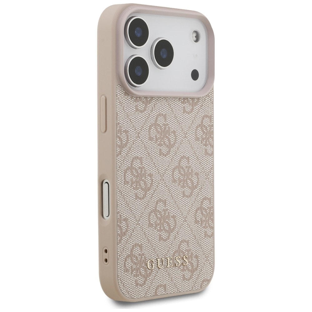 Guess 4G Classic-etui til iPhone 17 Pro / 18 Pro – rosa