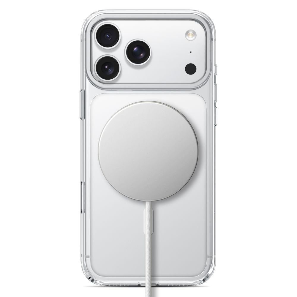 Tech-Protect MagStand MagSafe CC-etui til iPhone 18 Pro Max / 17 Pro Max – gjennomsiktig