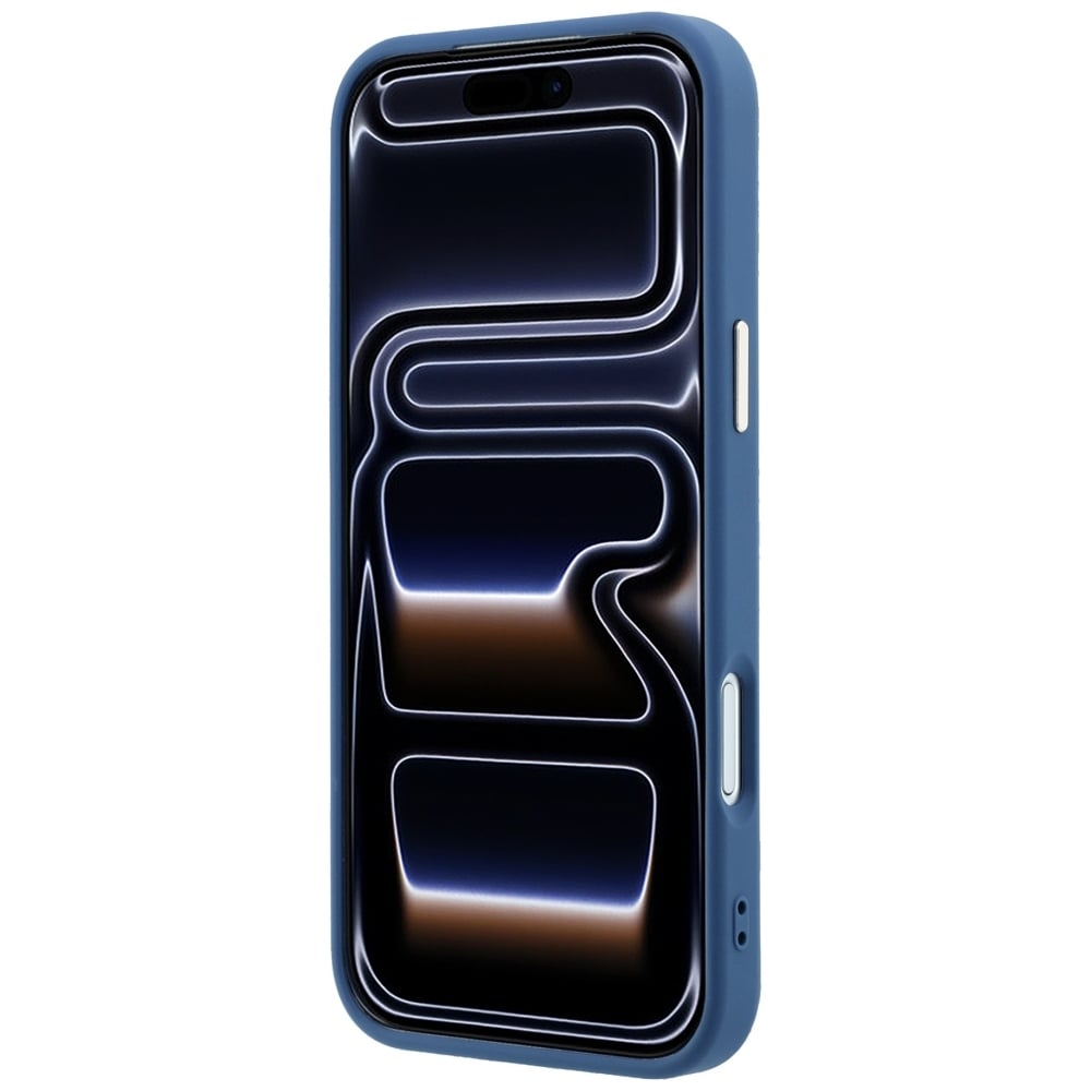 Guess 4G & Big Strass-logo-etui til iPhone 18 Pro / 17 Pro – Blå