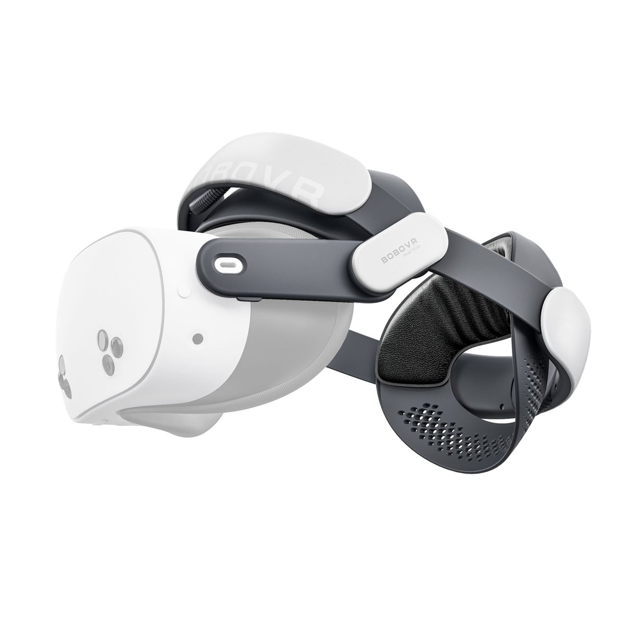 BoboVR M3 hodestropp til Meta Quest 3 / 3S – hvit