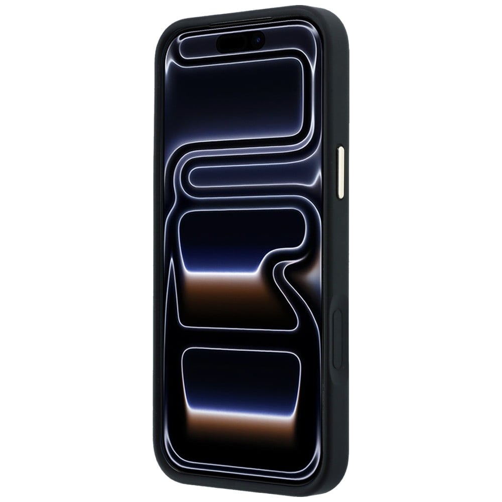 Guess Ring Stand 360 4G Classic Logo MagSafe-etui til iPhone 17 Pro / 18 Pro – svart