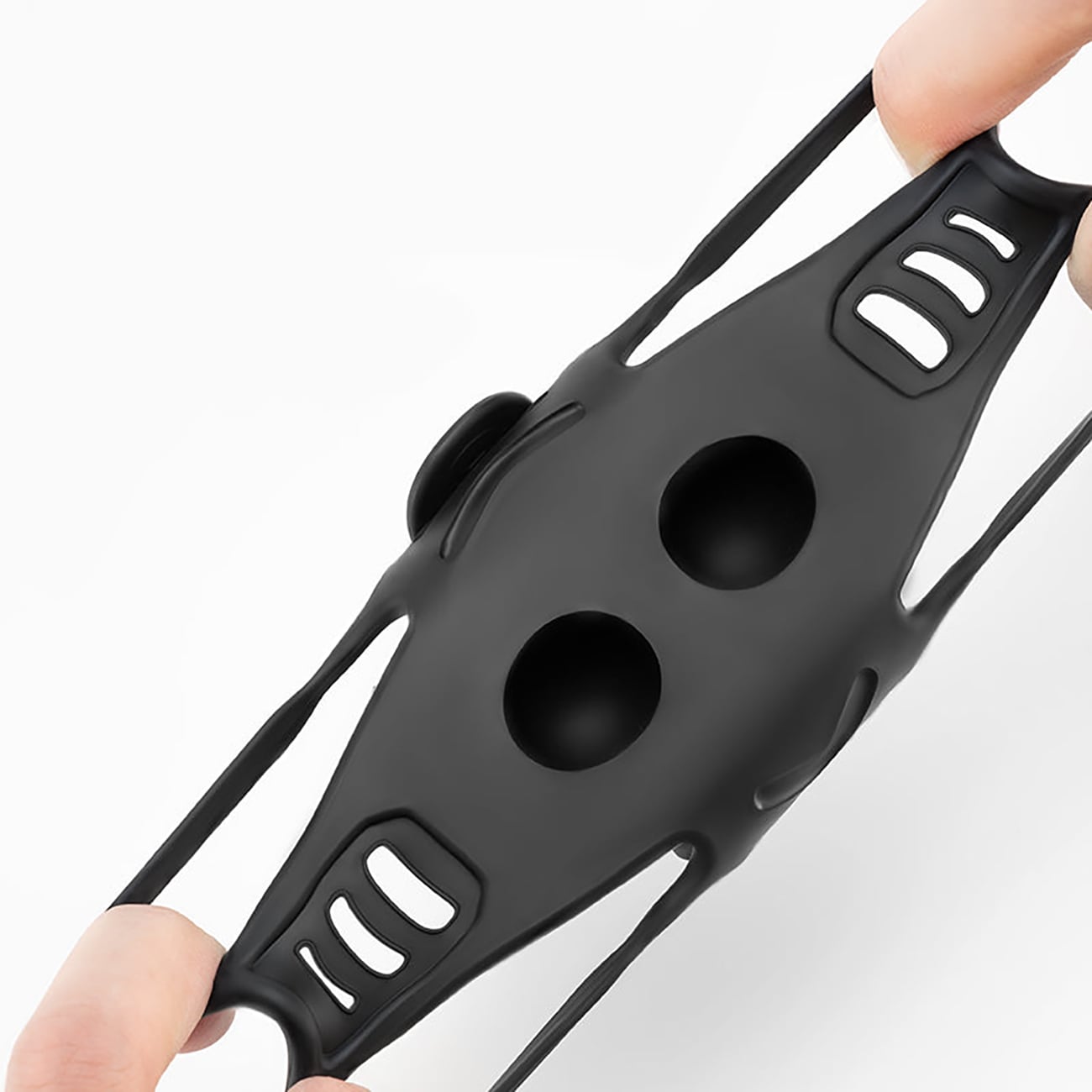 Rockbros LF24166 Silikon-telefonholder til sykkel, 4–7" – svart