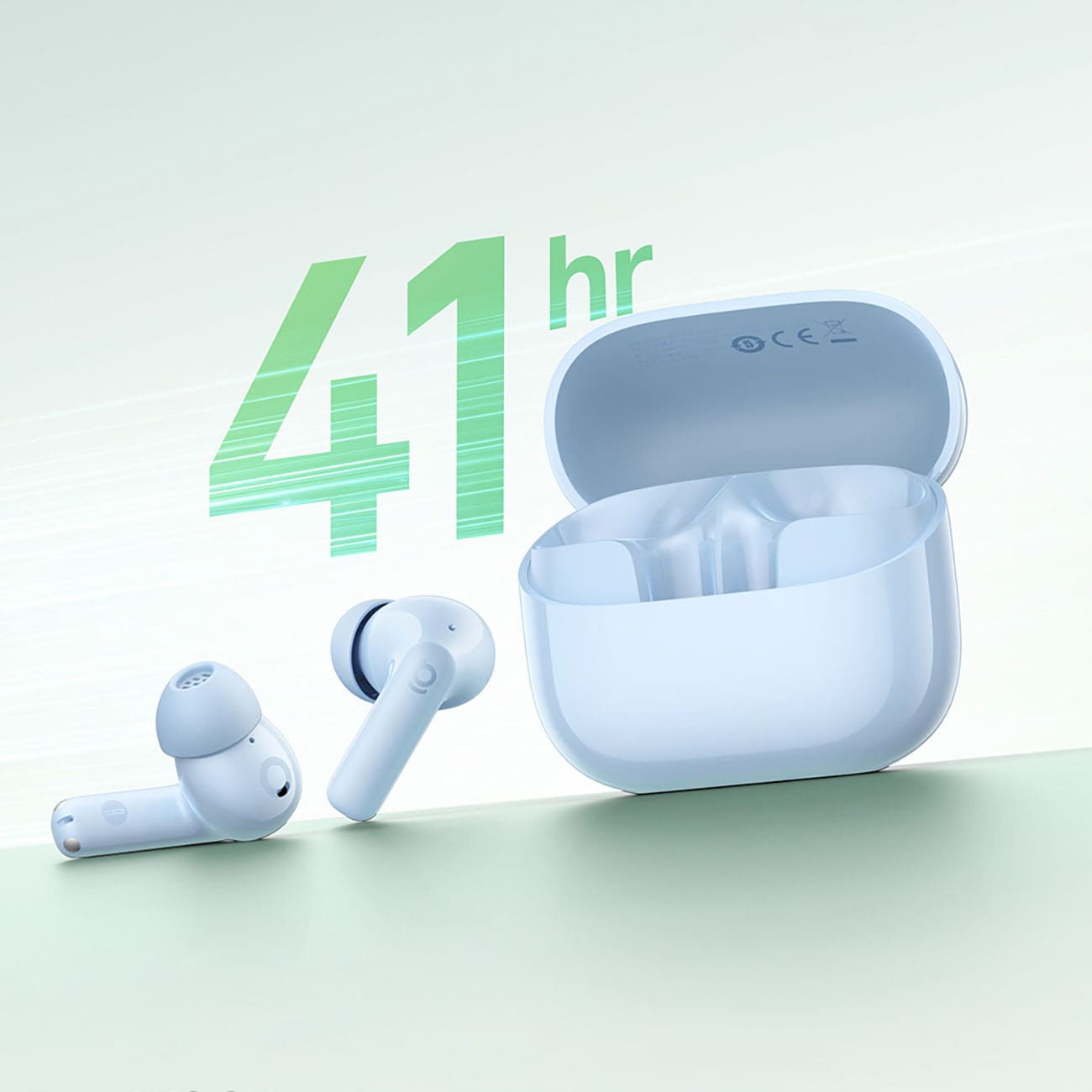 Baseus Bass EP10 TWS trådløse in-ear-hodetelefoner med ANC – blå