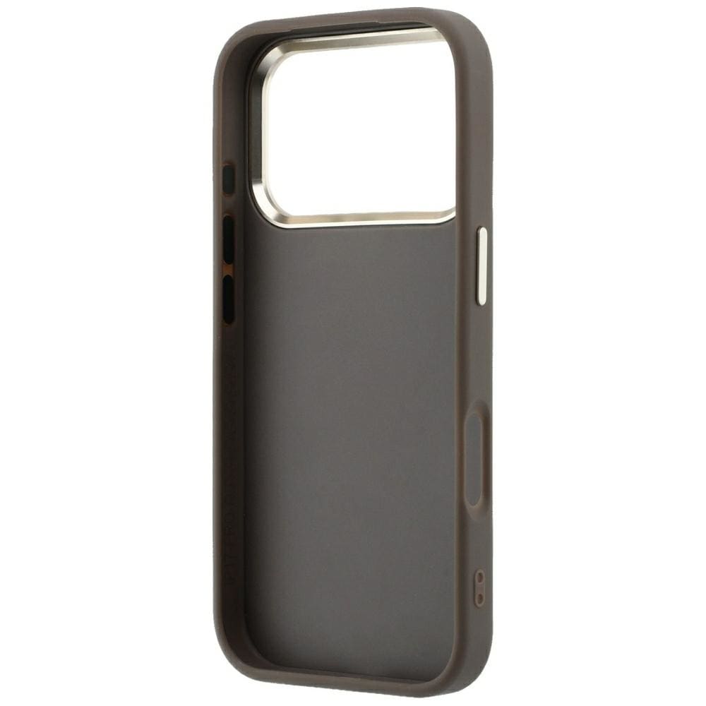 Guess 4G & Big Strass-logo-etui til iPhone 17 Pro Max / 18 Pro Max – brun