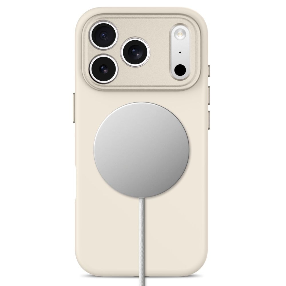 Tech-Protect Uniq MagSafe CC-etui til iPhone 18 Pro / 17 Pro – beige