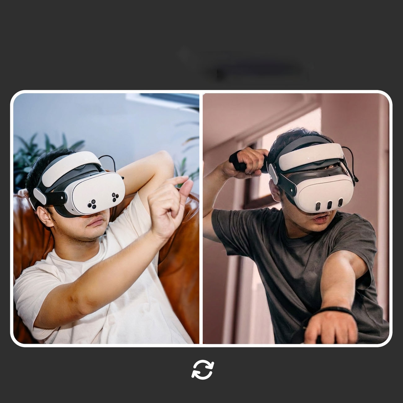 BoboVR M3 Pro+ batterirem – til Quest 3 og 3S