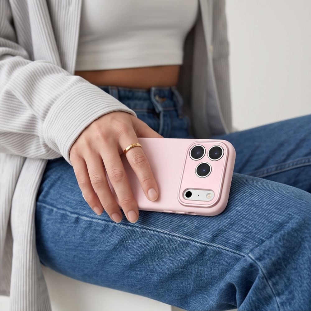 Tech-Protect Uniq MagSafe CC-etui til iPhone 18 Pro Max / 17 Pro Max – rosa