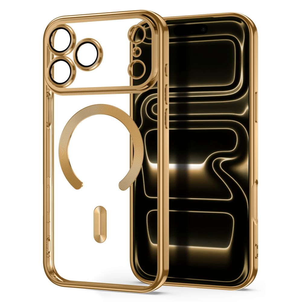 Tech-Protect MagFlex-etui til iPhone 18 Pro Max / 17 Pro Max – gull