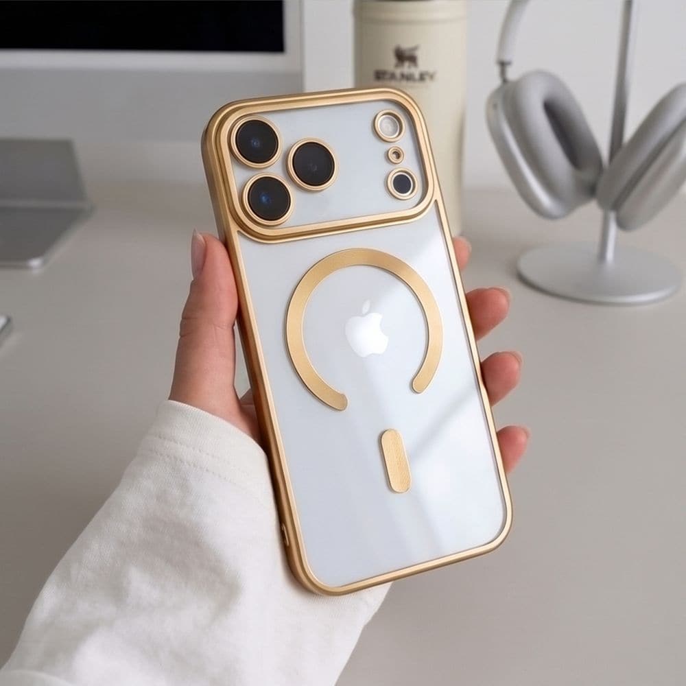 Tech-Protect MagFlex-etui til iPhone 18 Pro Max / 17 Pro Max – gull
