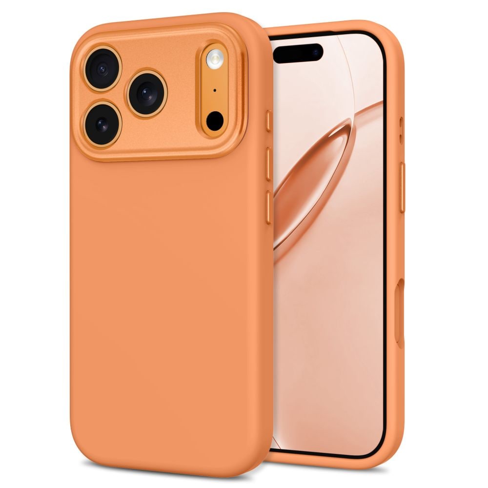 Tech-Protect Uniq MagSafe CC-etui til iPhone 18 Pro / 17 Pro – oransje