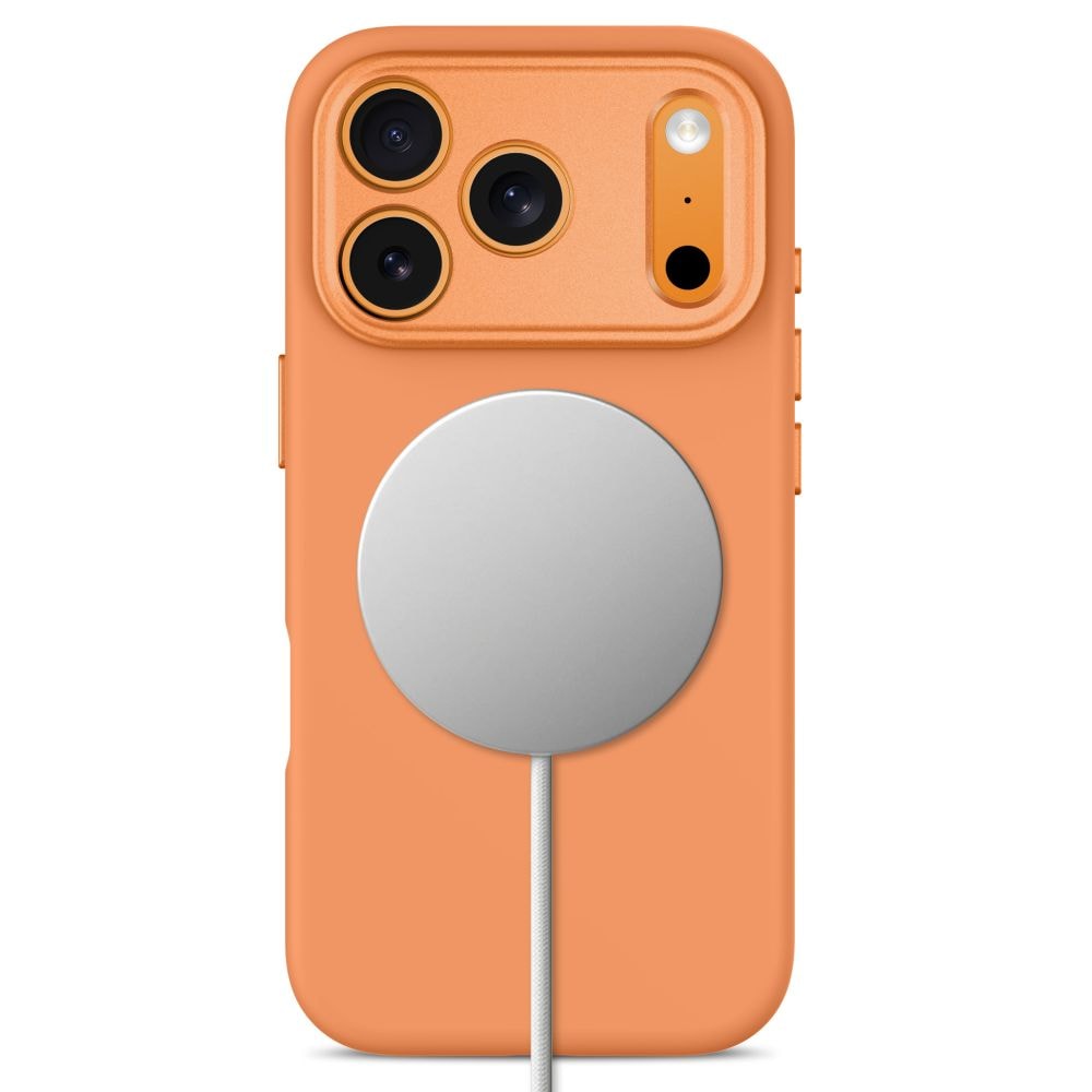 Tech-Protect Uniq MagSafe CC-etui til iPhone 18 Pro / 17 Pro – oransje