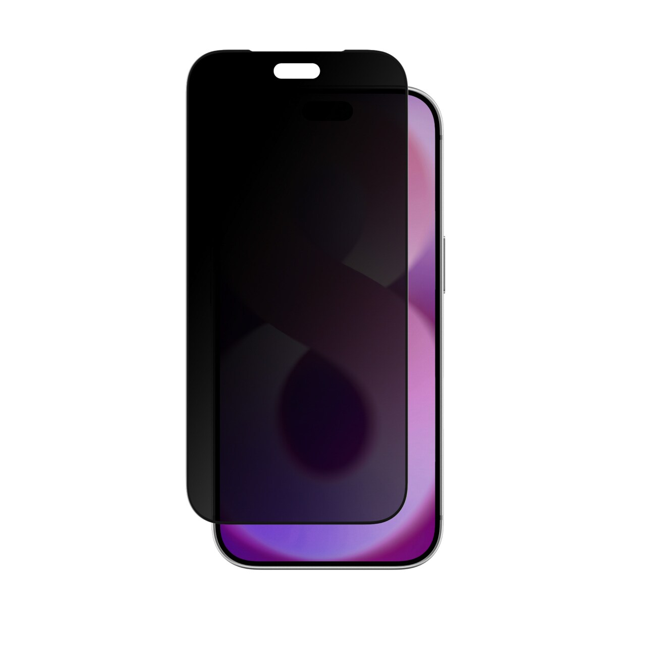 AmazingThing Radix +Care Privacy Glass til iPhone 18 Pro med monteringsramme