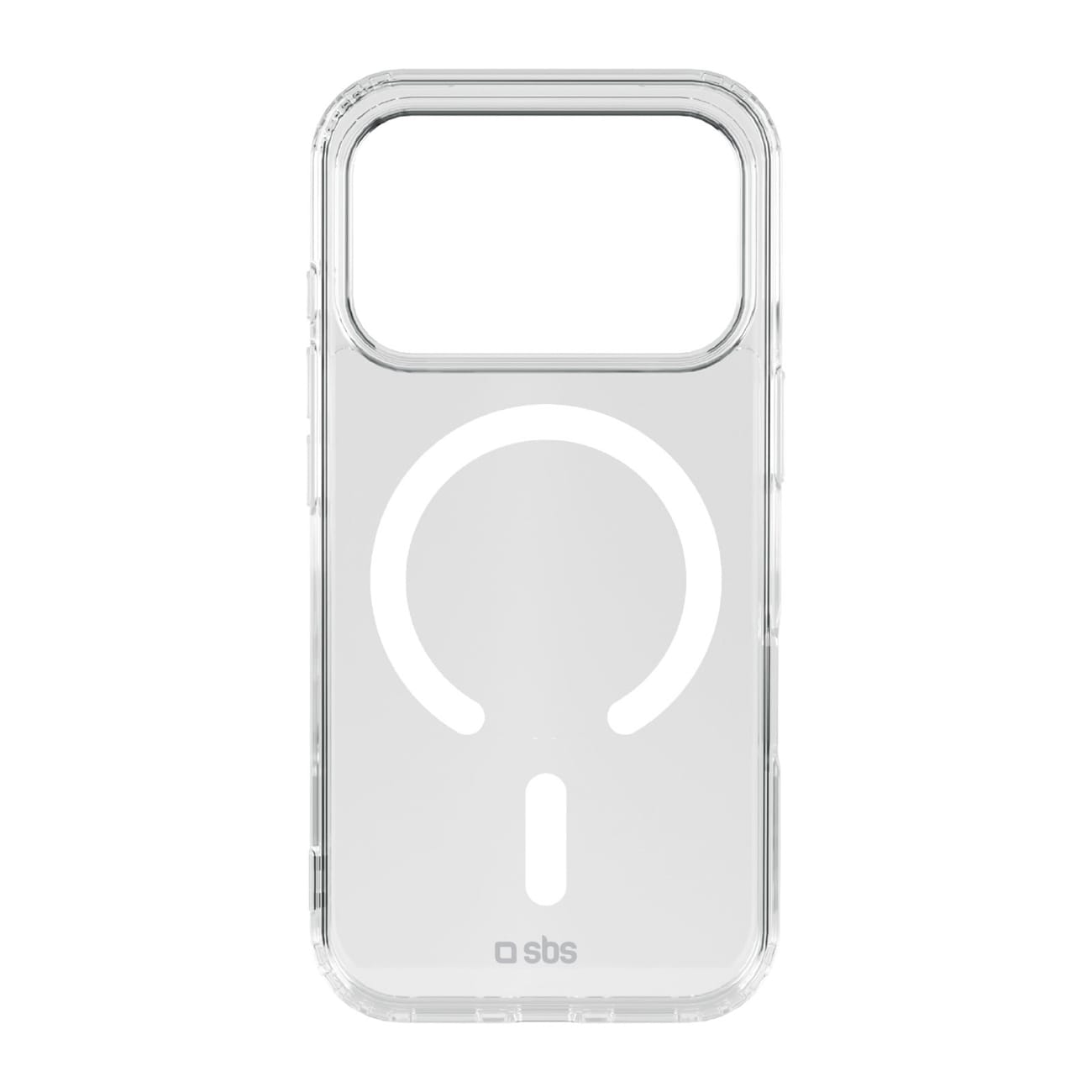 SBS D3O Active-etui til iPhone 18 Pro / 17 Pro, MagSafe-kompatibelt – gjennomsiktig