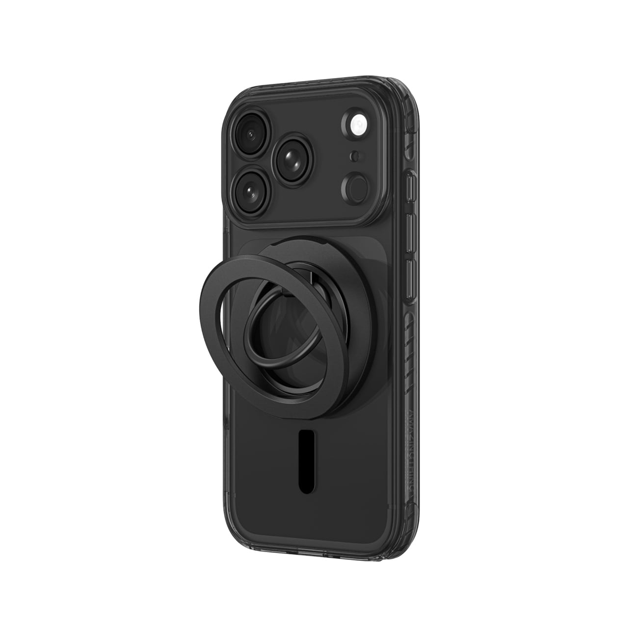 AmazingThing Titan Pro-objektivringsett med etui til iPhone 18 Pro Max, MagSafe, svart