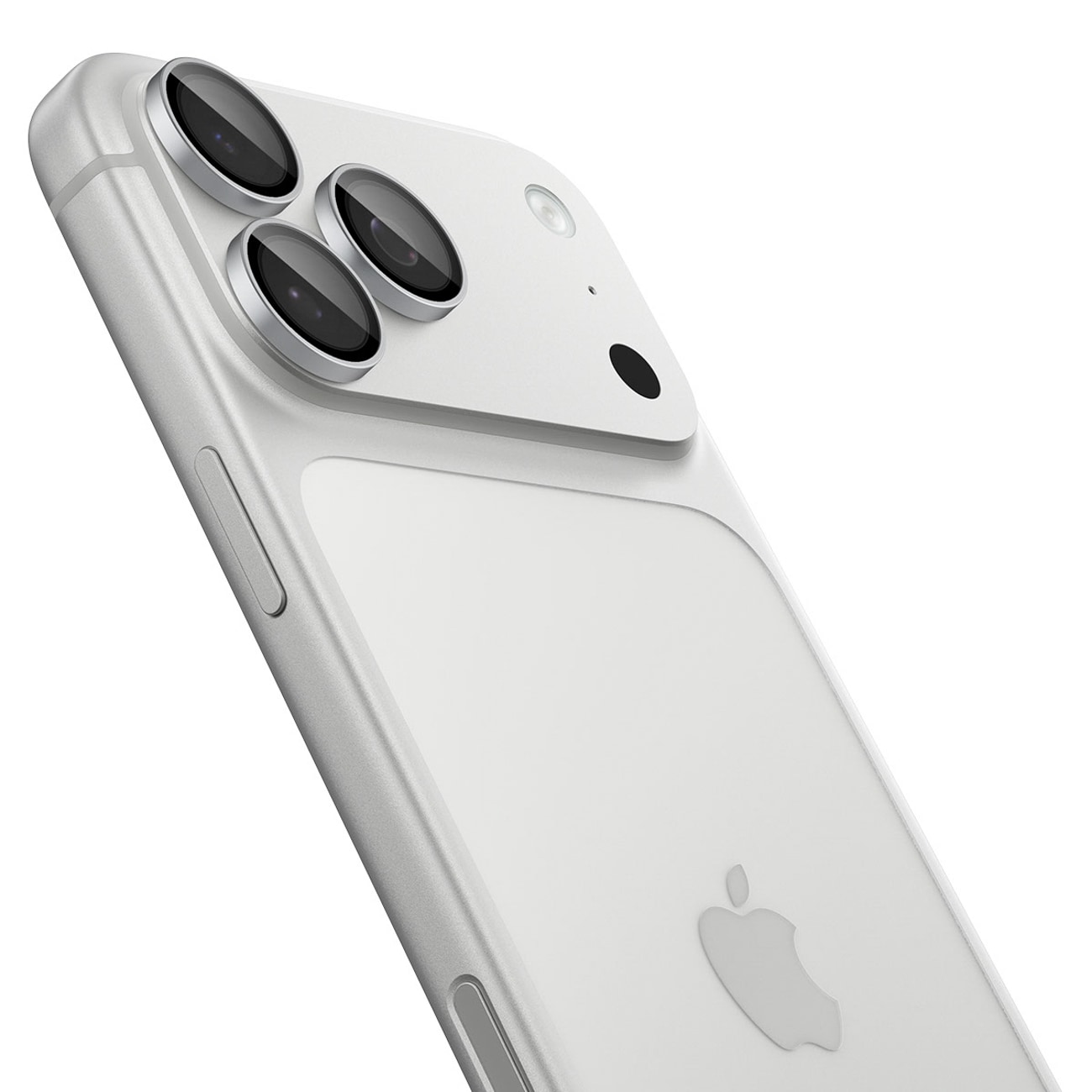 Spigen Optik Pro GLAS.TR EZ FIT 2-pakning herdet glass kamerabeskytter iPhone 18 Pro/Pro Max – sølv
