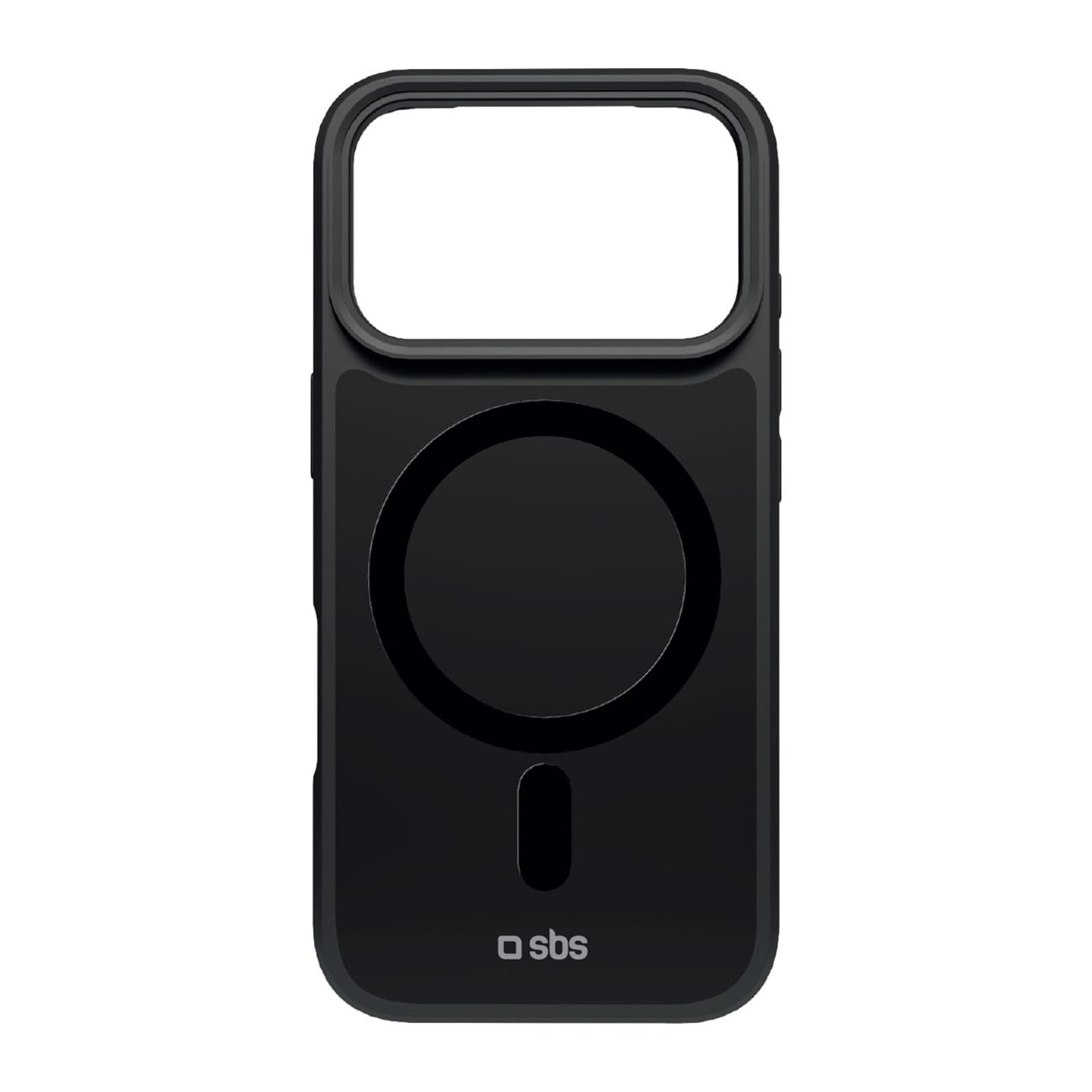 SBS D3O Force-etui til iPhone 18 Pro Max, kompatibelt med MagSafe – svart