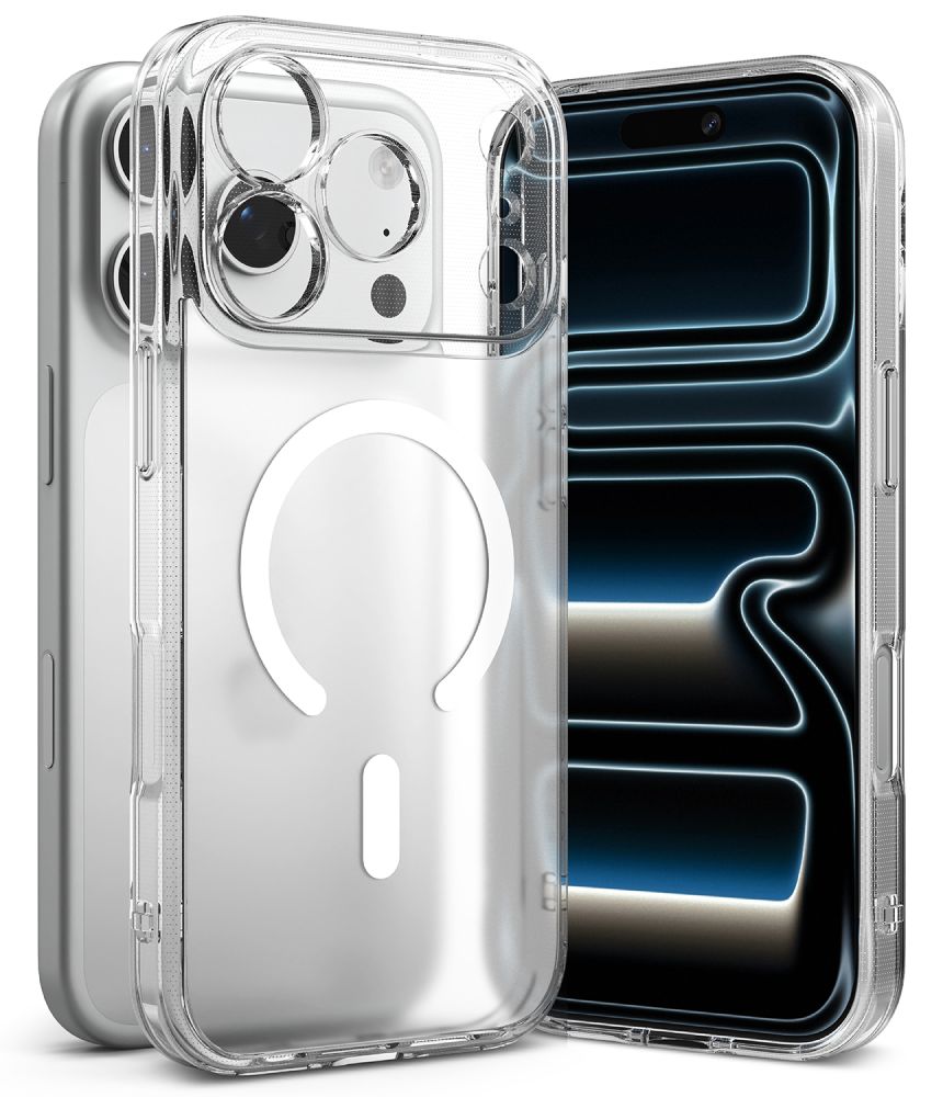 Ringke Fusion magnetisk MagSafe-etui til iPhone 18 Pro Max / 17 Pro Max – klar, matt