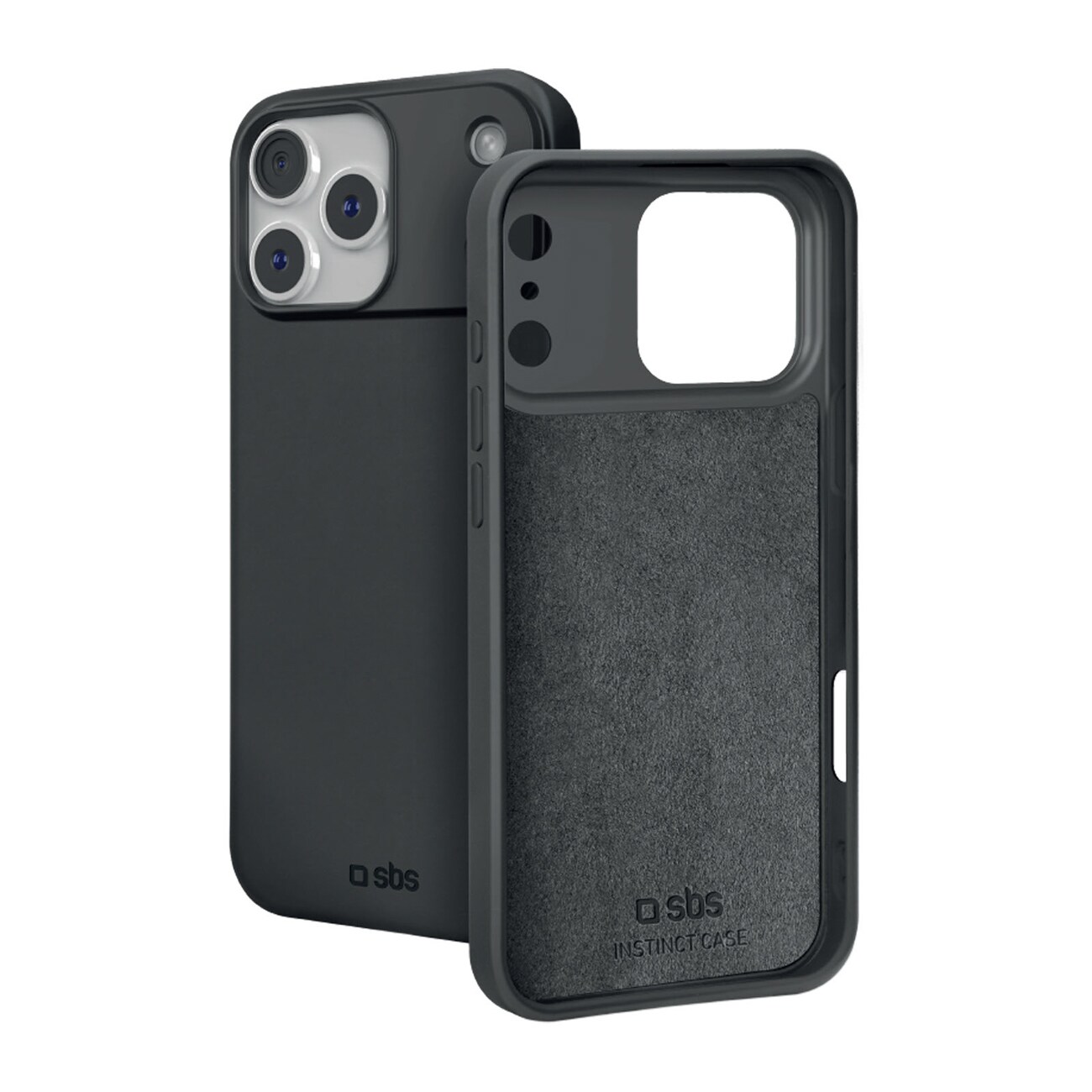 SBS Instinct-etui til iPhone 18 Pro Max / 17 Pro Max – svart