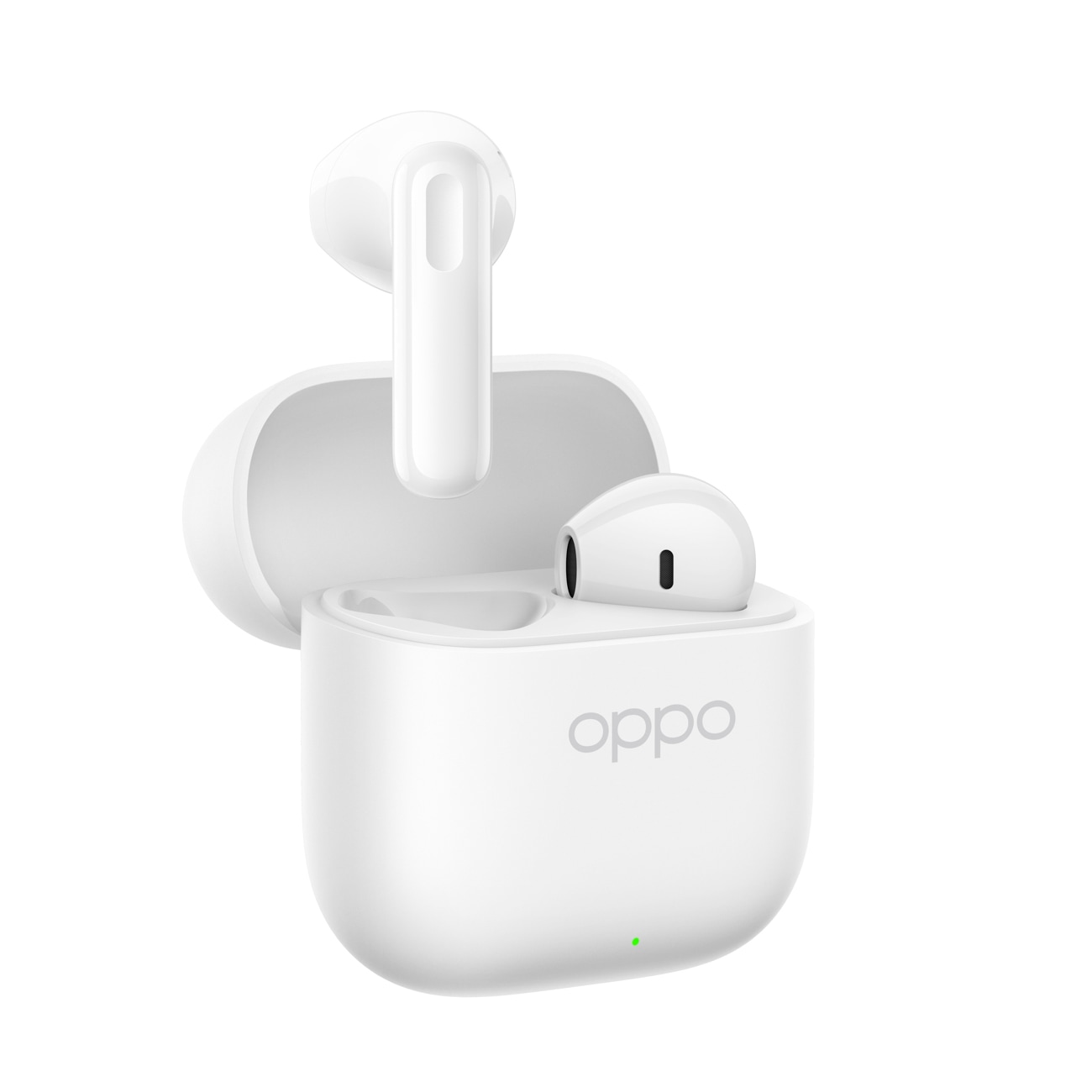Oppo Enco Buds3 trådløse in-ear-hodetelefoner – hvit