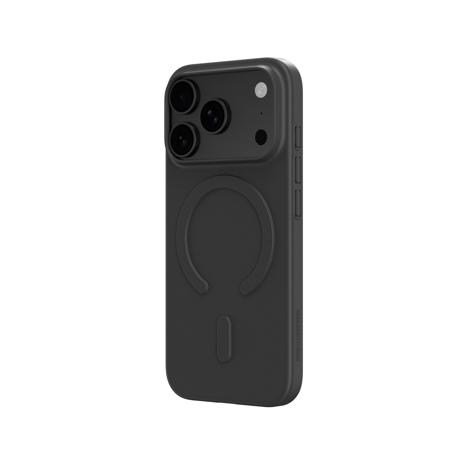 AmazingThing Minimal Air-etui til iPhone 18 Pro Max, kompatibelt med MagSafe – svart