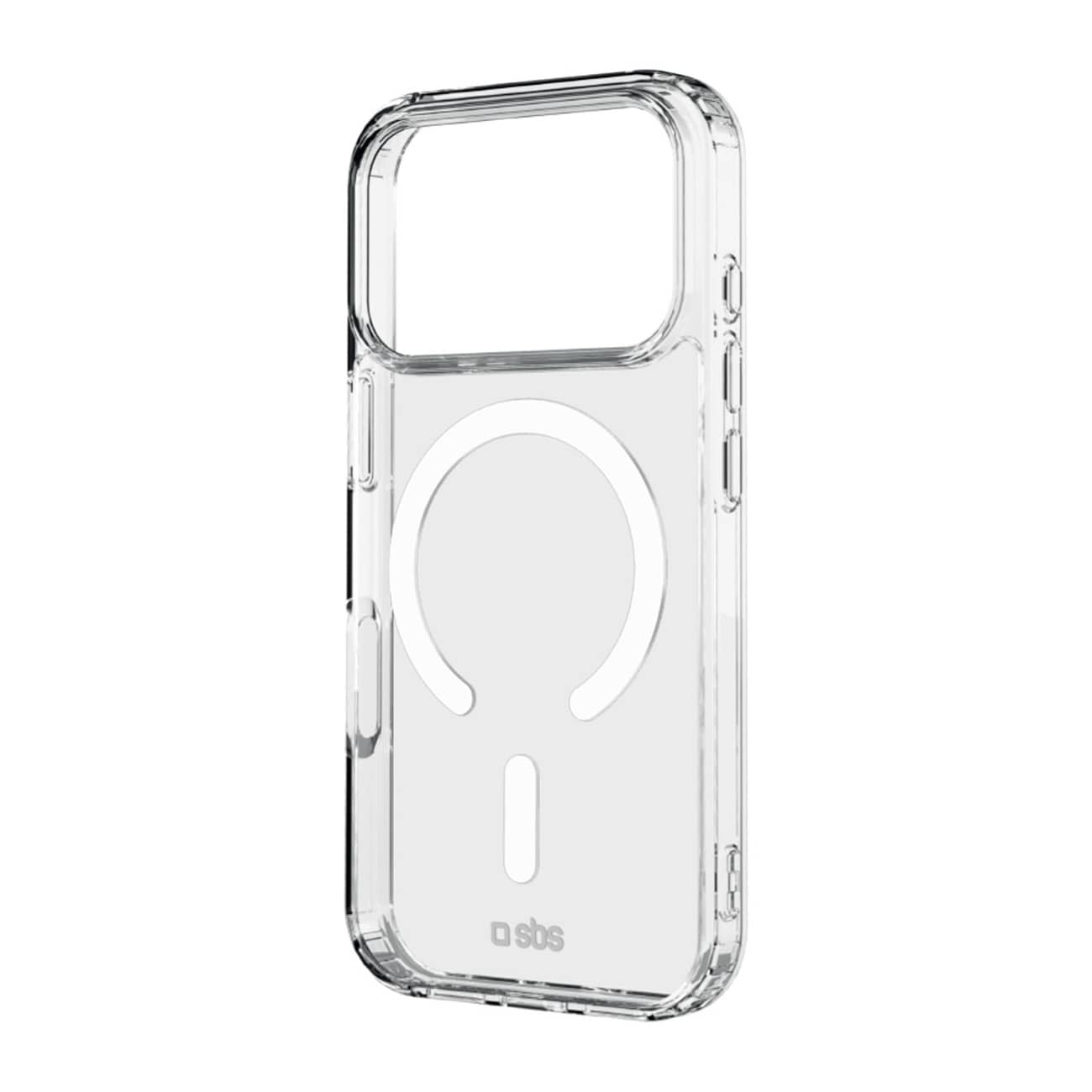 SBS Light Mag-deksel til iPhone 18 Pro Max / 17 Pro Max – kompatibelt med MagSafe – gjennomsiktig
