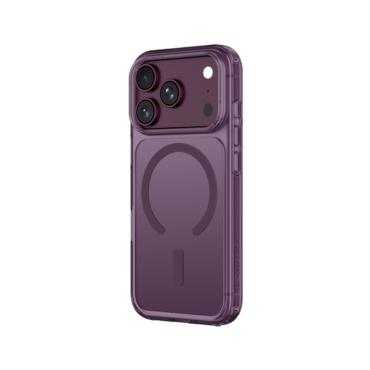 AmazingThing Minimal Mag Drop Proof-etui med 3 linser til iPhone 18 Pro, MagSafe – Lilla