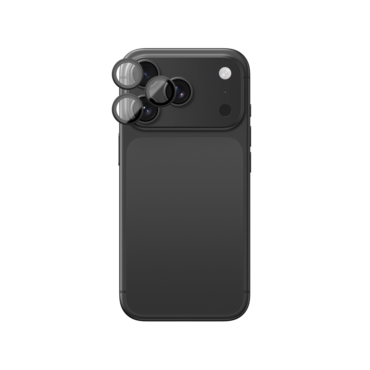 AmazingThing Radix Vision linsebeskyttelse til kameraet på iPhone 18 Pro / 18 Pro Max – svart