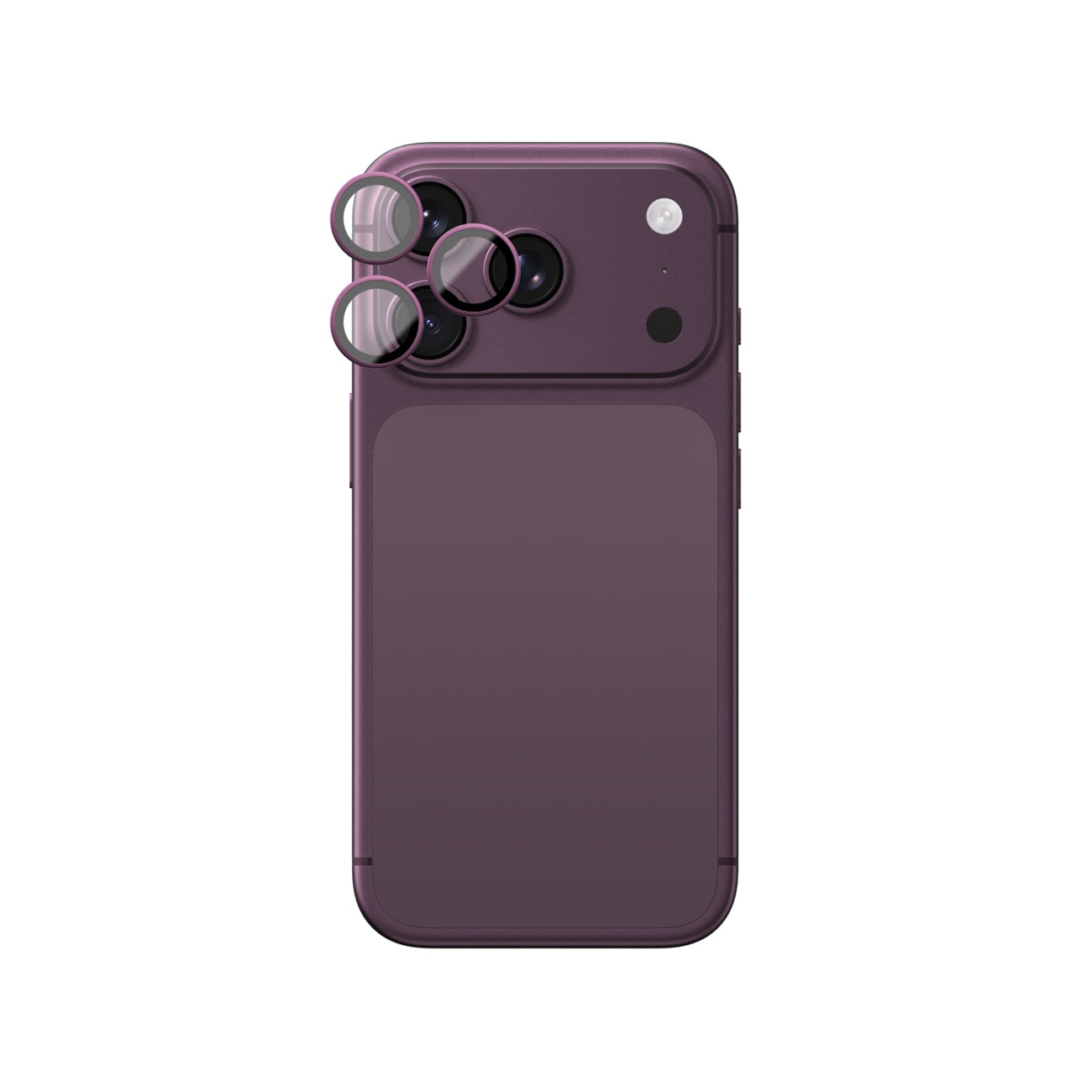 AmazingThing Titan Vision-linse i safir til iPhone 18 Pro / 18 Pro Max – Lilla