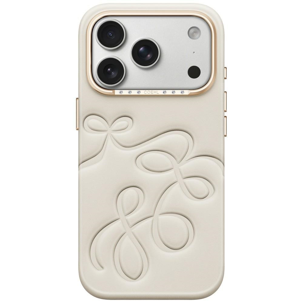 Uniq Coehl Cloude magnetisk ladetaske til iPhone 18 Pro / 17 Pro – beige