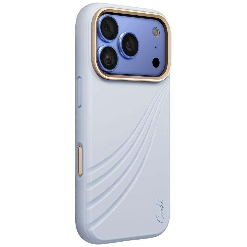 Uniq Coehl Serina magnetisk ladetaske til iPhone 18 Pro / 17 Pro – blå