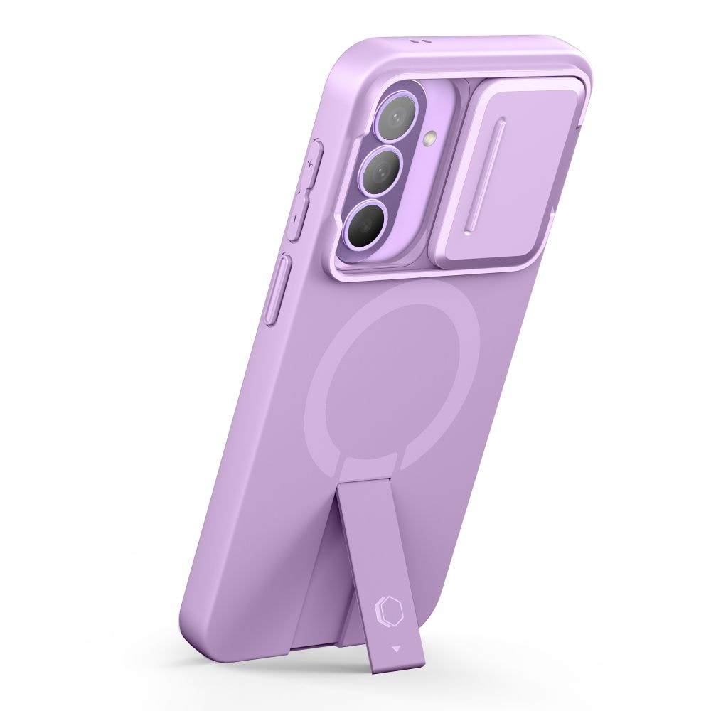 Tech-Protect Kevlar Aura MagSafe-etui til Samsung Galaxy A57 – Lilla