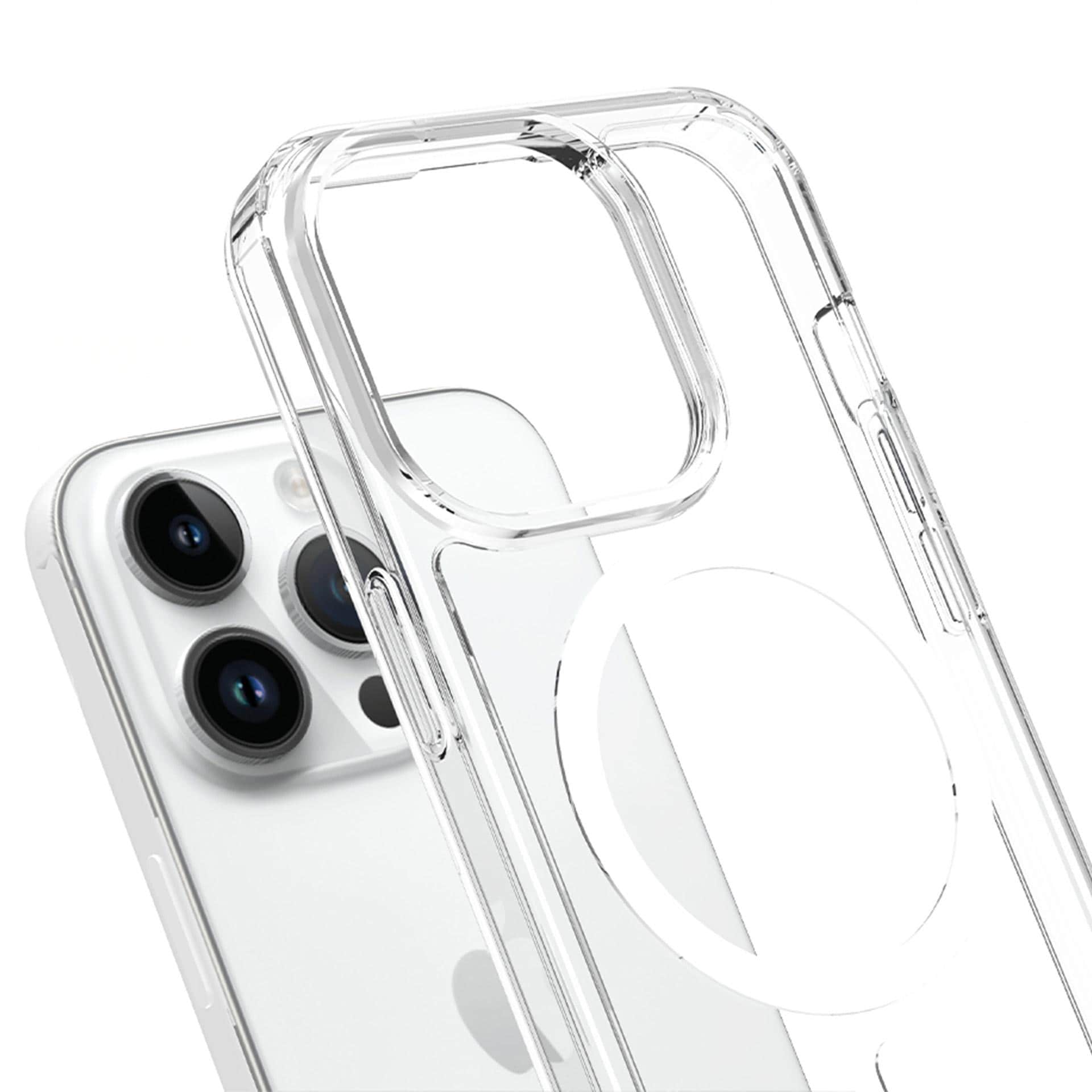 3mk Armor MagCase til iPhone 16 Pro – Gjennomsiktig