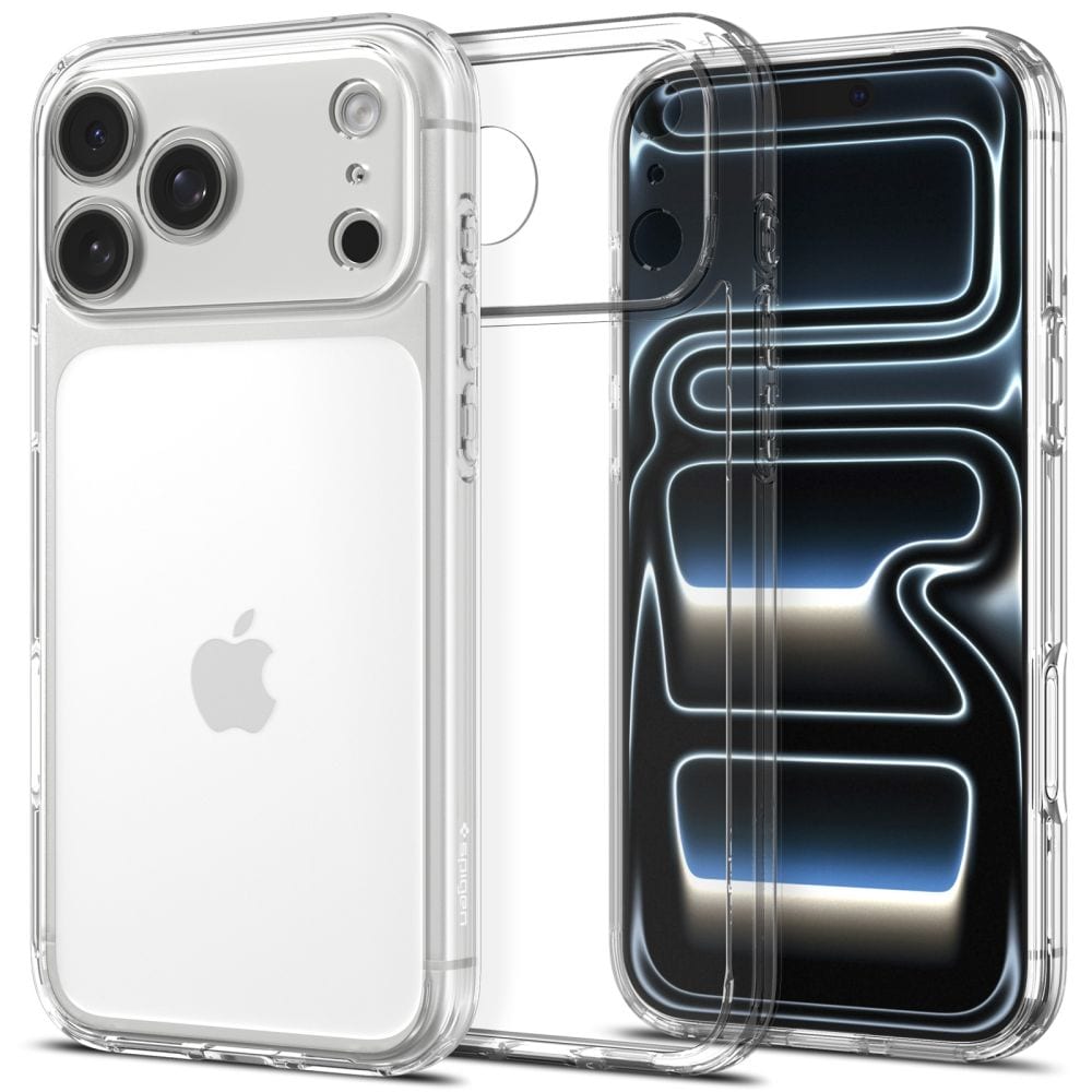Spigen Ultra Hybrid-etui til iPhone 18 Pro Max / 17 Pro Max – gjennomsiktig