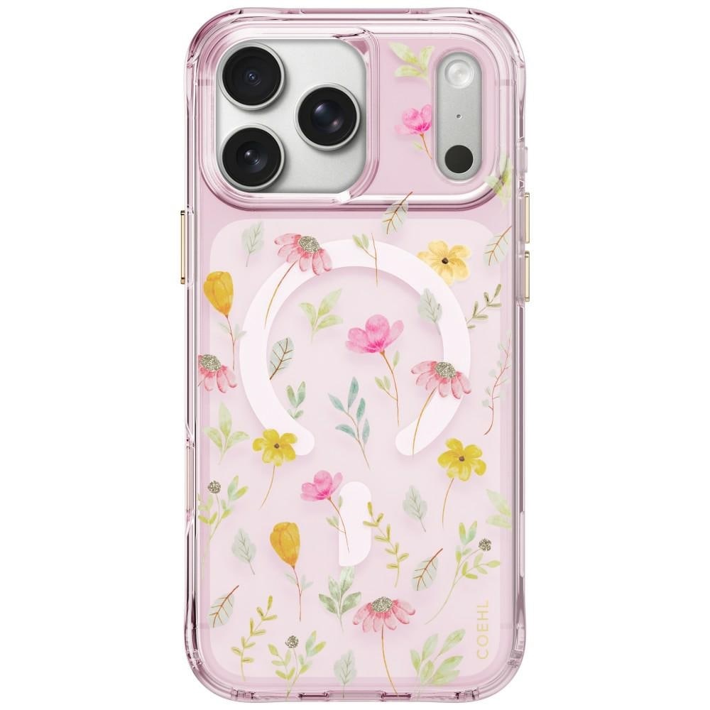 Uniq Coehl Evie magnetisk ladetaske til iPhone 18 Pro Max / 17 Pro Max – rosa