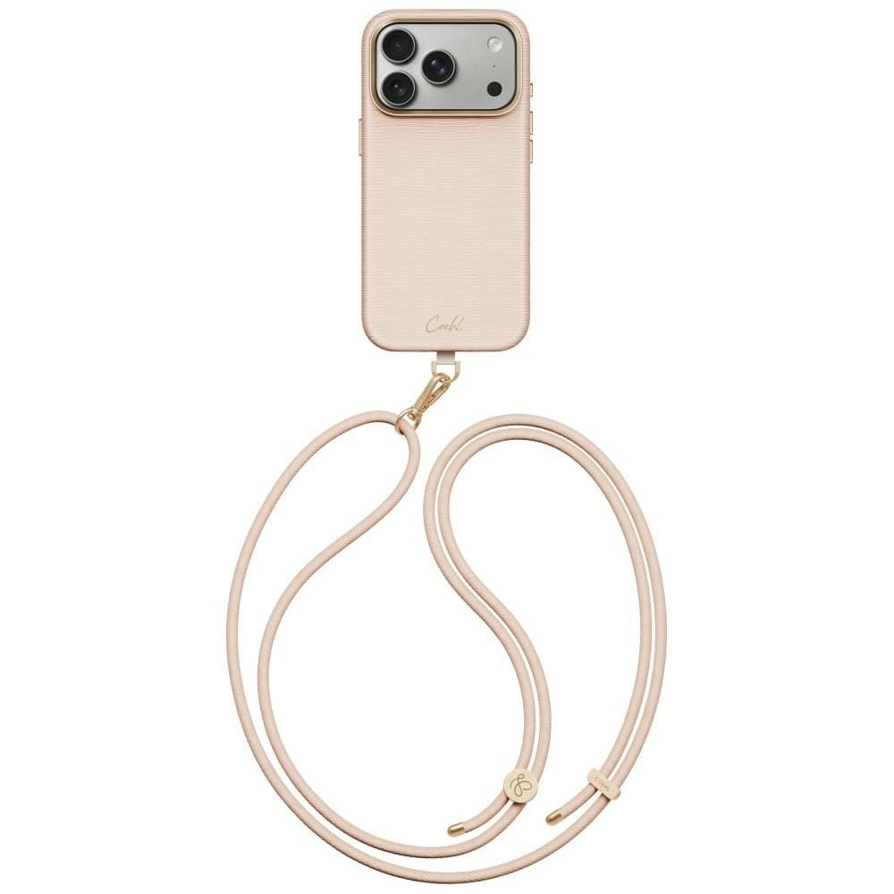 Uniq Coehl Mirelle magnetisk ladetaske til iPhone 18 Pro / 17 Pro – rosa