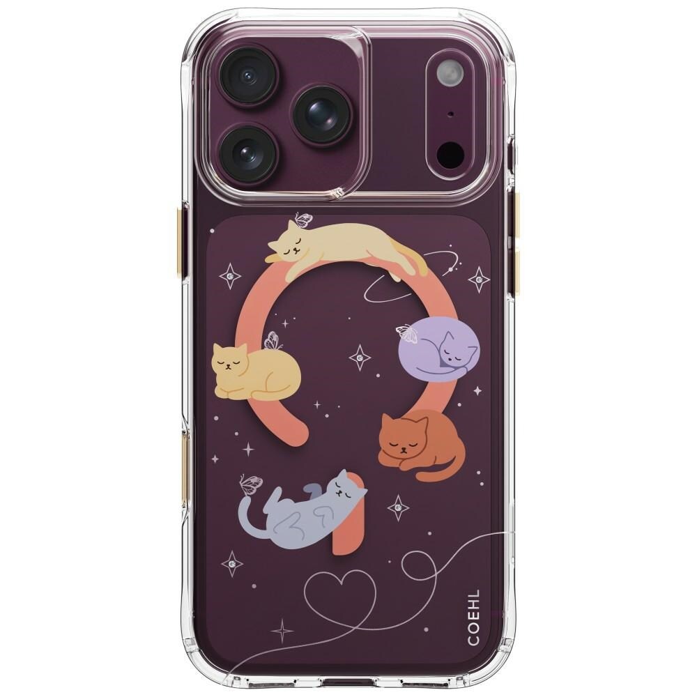 Uniq Coehl Elysie magnetisk ladetaske til iPhone 18 Pro Max / 17 Pro Max – flerfarget