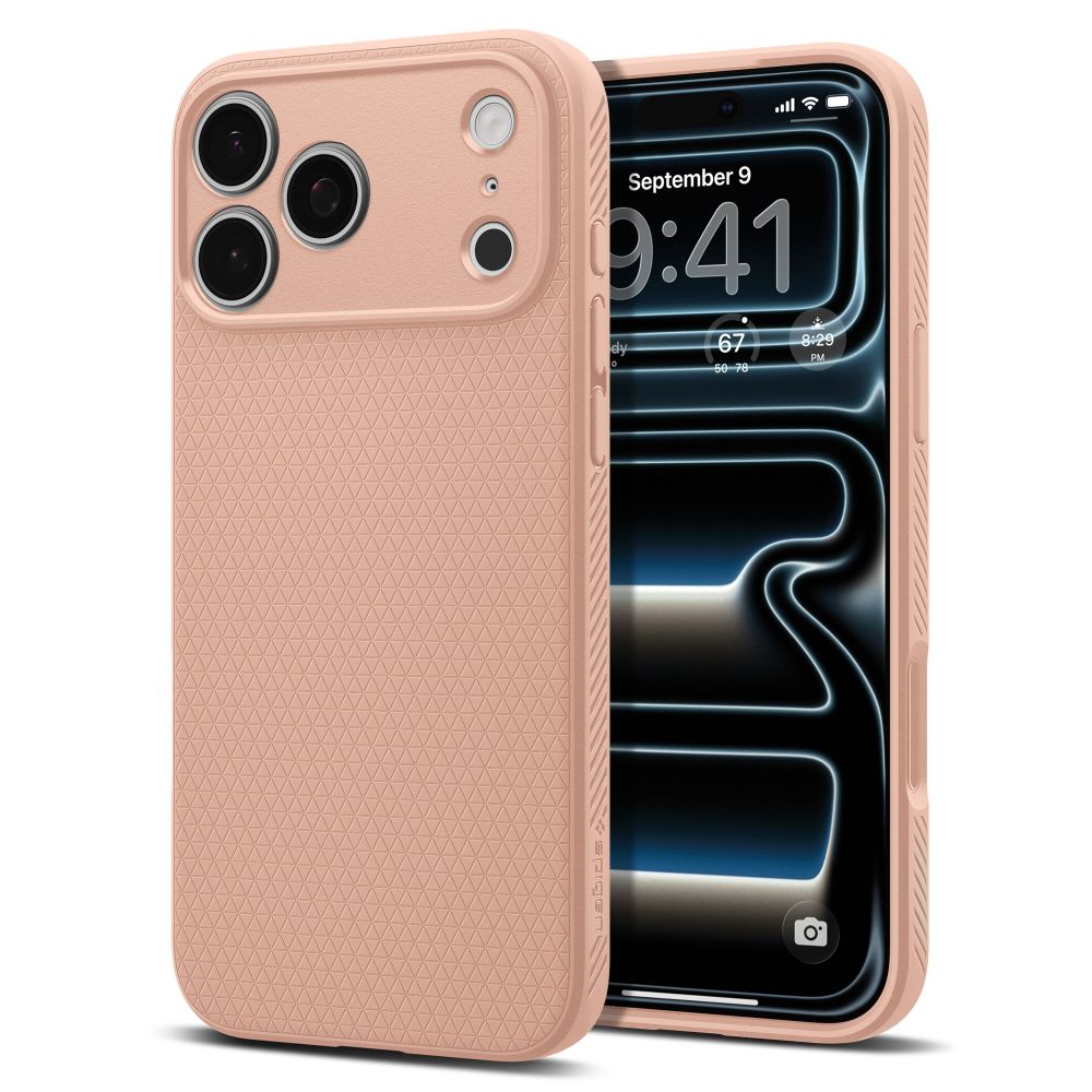 Spigen Liquid Air-etui til iPhone 18 Pro Max / 17 Pro Max – rosa